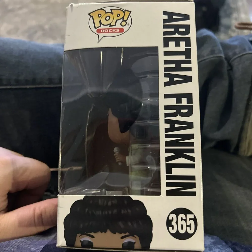 Funko POP! Rocks Vinyl Figure - ARETHA FRANKLIN [Green Dress] #365 - NM/Mint